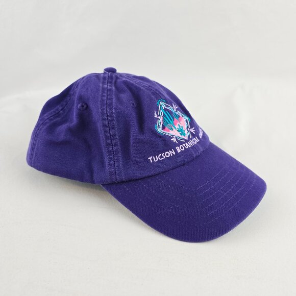 Tucson Botanical Gardens Hat Adult Adjustable Hook Loop Strap Cactus Southwest - Picture 1 of 8